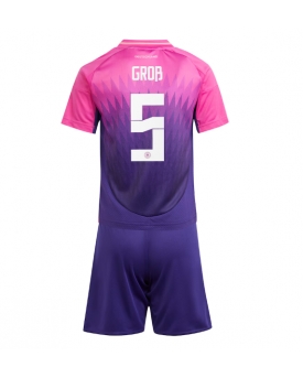 Germania Pascal Gross #5 Maglia Gara Trasferta Repliche Europei 2024 Bambino Germania Pascal Gross #5 Maglia Gara Trasferta Repliche Europei 2024 Bambino
